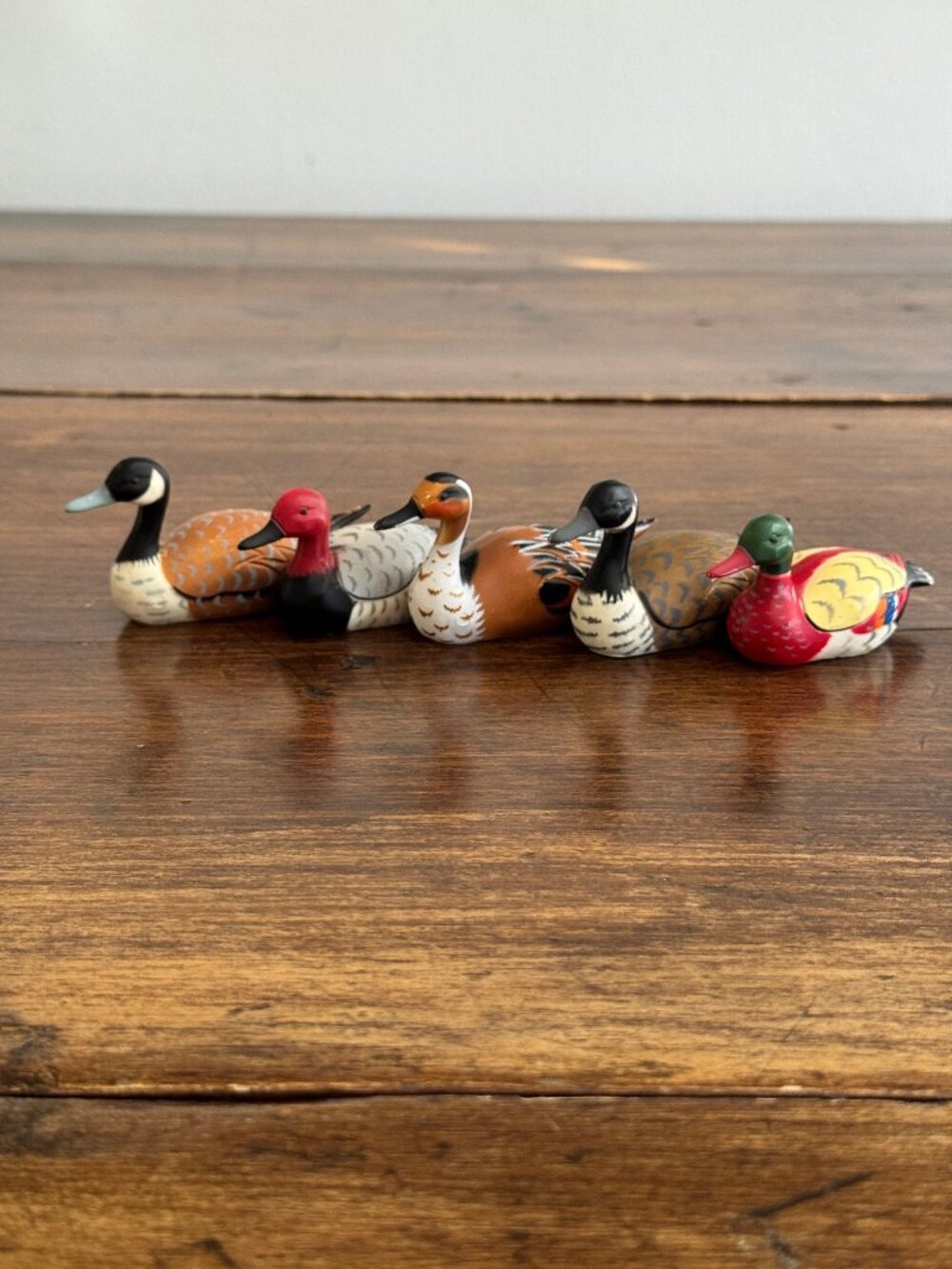 PICK ONE: Single Vintage Miniature/Small Plastic Duck or Goose Figurine